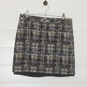 J.Crew Gilded Tweed Mini Skirt #50648
